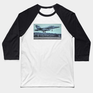 EA-18G Growler Super Hornet FCLP 7 Baseball T-Shirt